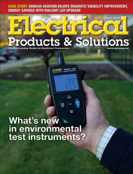 AEMC Instruments Electrical Products and Solutions cover story Environmental Test Instruments